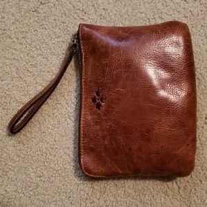 Patricia Nash Leather Wristlet